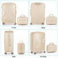 5 Pieces Hardshell Carry on Luggage Suitcases Set